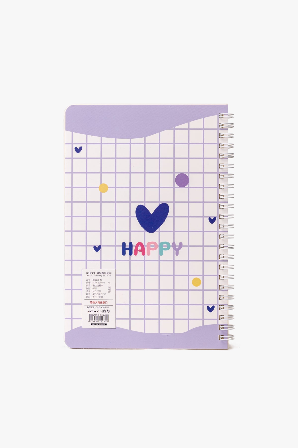 Libreta de Notas Multicolor 1C Chinitown Chinitown